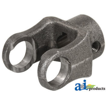 A & I PRODUCTS Round Bore Implement Yoke (w/ Double Keyway & Set Screw) A-806-0614